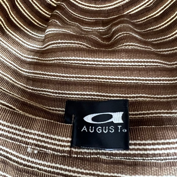 August bucket hat natural colors size OSFM - Picture 3 of 7